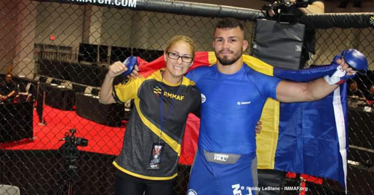 Un român în semifinalele mondialului de MMA