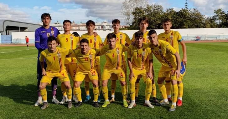 Tricolorii U18, egalați de Spania la ultima fază a jocului