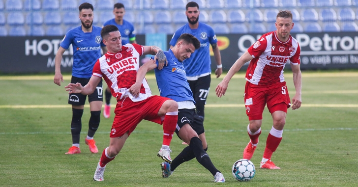 Liga 1: Dinamo leagă două victorii și trece pe loc de baraj