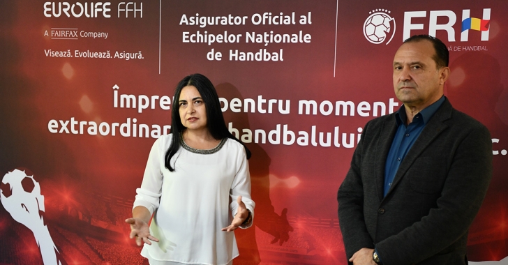 Eurolife FFH Asigurări devine asigurătorul oficial al Echipelor Naționale de Handbal