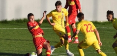 România U18 a învins cu 2-1 Muntenegru în al doilea meci amical