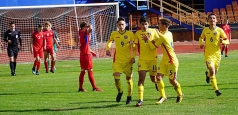 România U15 a câștigat și al doilea meci contra Moldovei