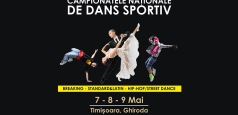 Breaking, Hip Hop si Streetdance la Campionatele Naționale, alături de Dansul Sportiv