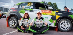 Francesca și Norbert Maior, din nou pe podium în FIA ERC 2023
