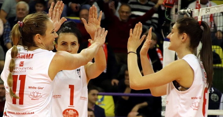 DA1F: CSM Volei Alba-Blaj, campioana sezonului regulat