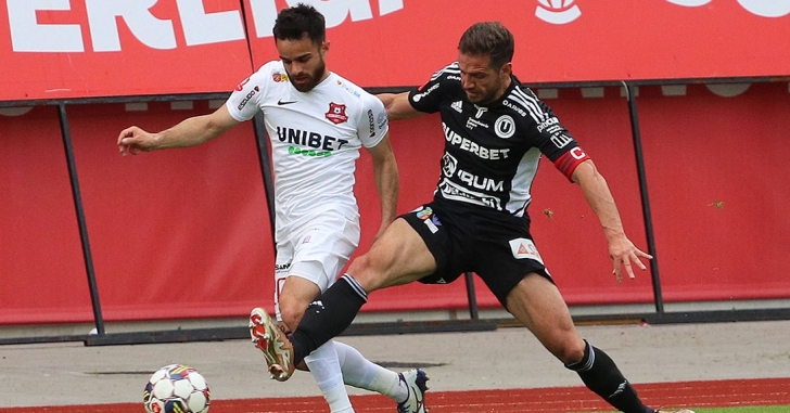 Superliga: „Șepcile roșii” încheie play-out-ul cu o victorie