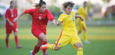 Fotbal feminin U19: România - Letonia 8-0 în calificările Euro 2016