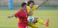 Fotbal feminin U19: România - Belarus 1-3 în calificările Euro 2016