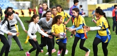 Șase sute de copii au participat la Festivalul de Rugby Tag