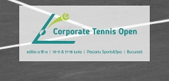 Reprezentanții mediului de afaceri din România concurează la turneul Corporate Tennis Open