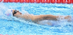 Robert Glință, un nou rezultat sub baremul olimpic la 100 m spate