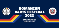 Romanian Darts Festival, turneul internațional de darts organizat de Federația Română de Darts are loc în iunie 2022