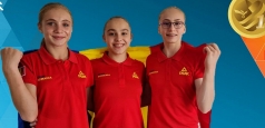 FOTE: Aur și argint pentru gimnastele din Team Romania