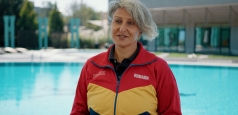 Beatrice Câșlaru, multiplă campioană la înot, și-a donat prima medalie europeană în cadrul programului MedLife de testare genetică gratuită pentru copiii cu cancer